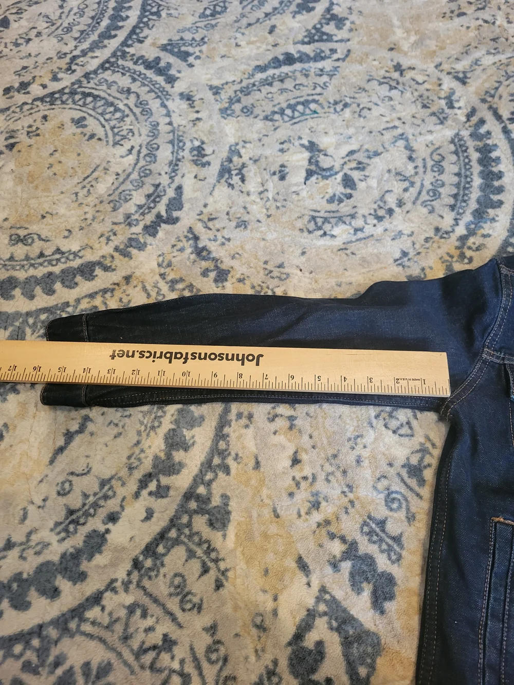 Old Navy Kids Dark Blue Denim Jean Jacket Large 10-12